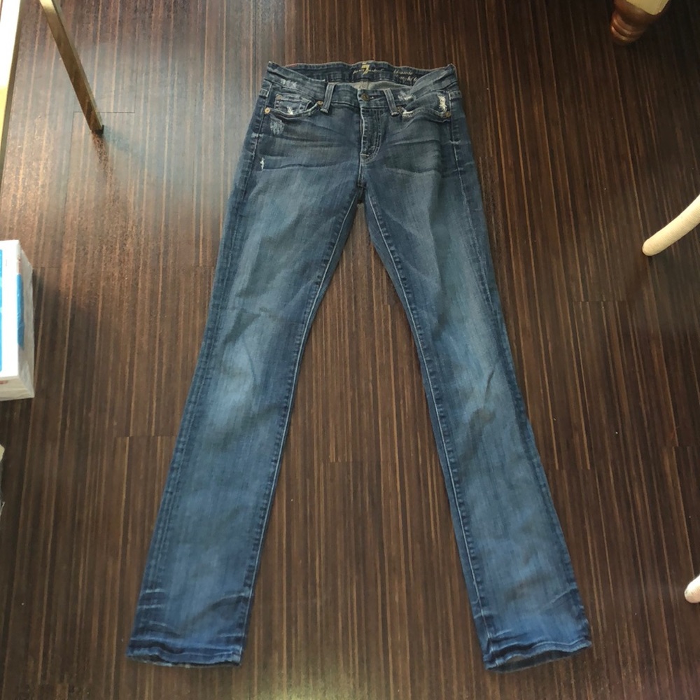 7 for all mankind kimmie straight leg!
